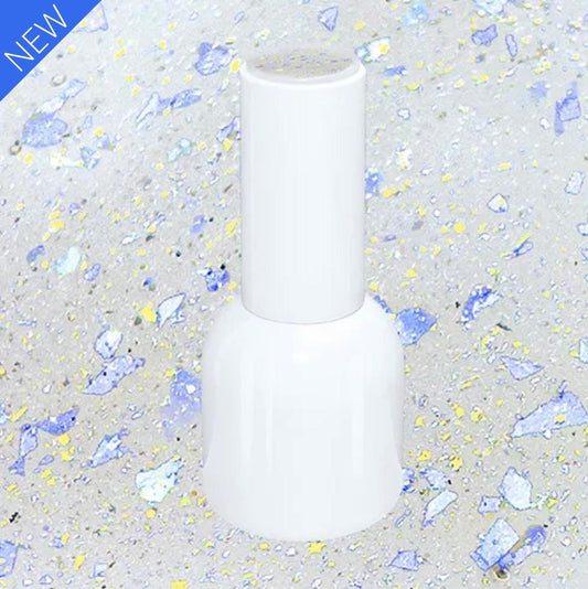 4pcs. Premium Top Coat 15ml - Shiny Flakes Holo