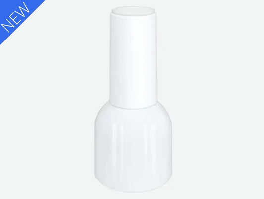 4pcs. Rubber Base Soak Off 15ml - Silky White